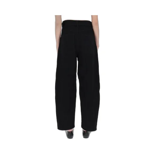 High-Waisted Wide-Leg Trousers