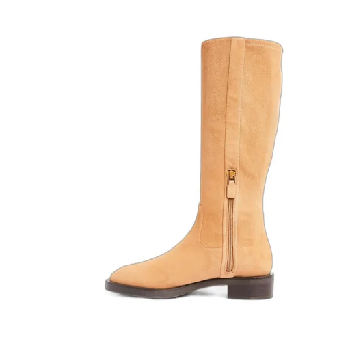 Knee-High Suede Boots