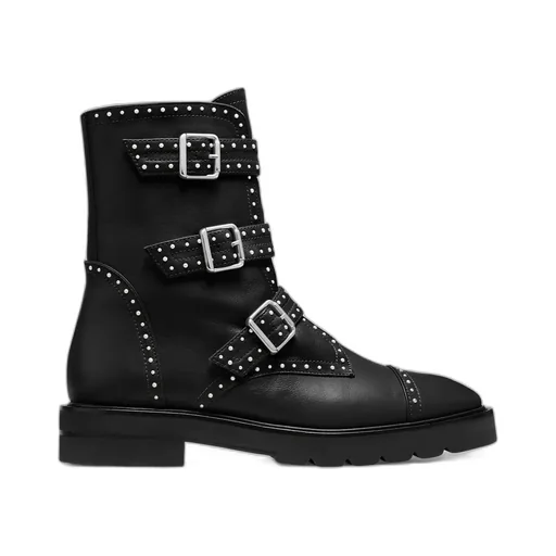Studded Buckle Boot