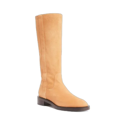 Knee-High Suede Boots