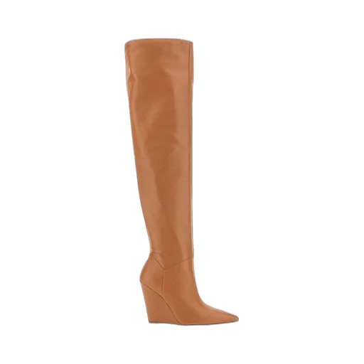 Over-The-Knee Wedge Boots