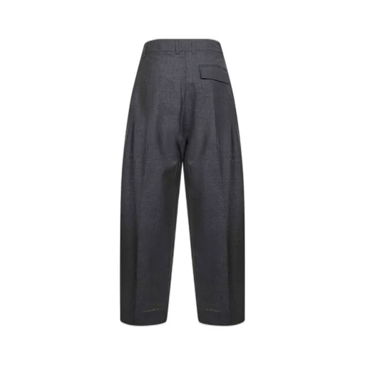 High-Waisted Wide-Leg Trousers