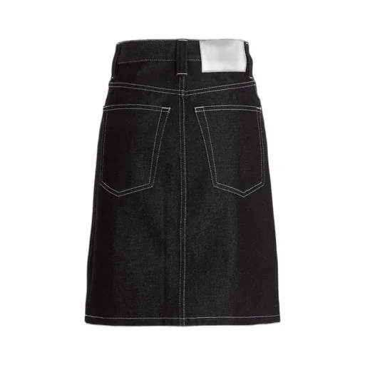 Denim A-Line Skirt