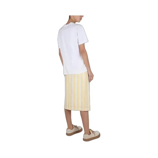 Striped Wrap Skirt