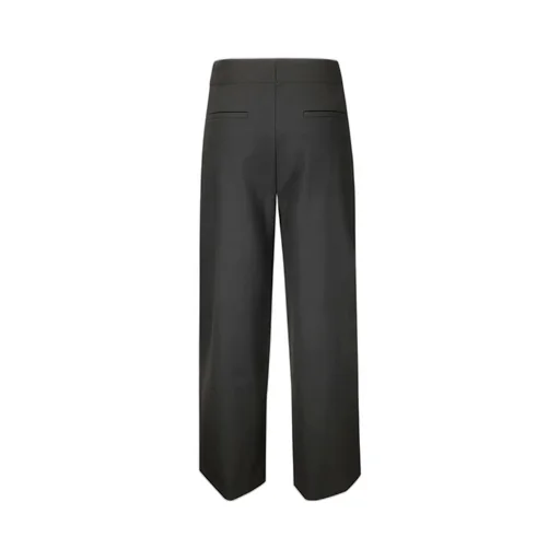 High-Waisted Wide-Leg Trousers