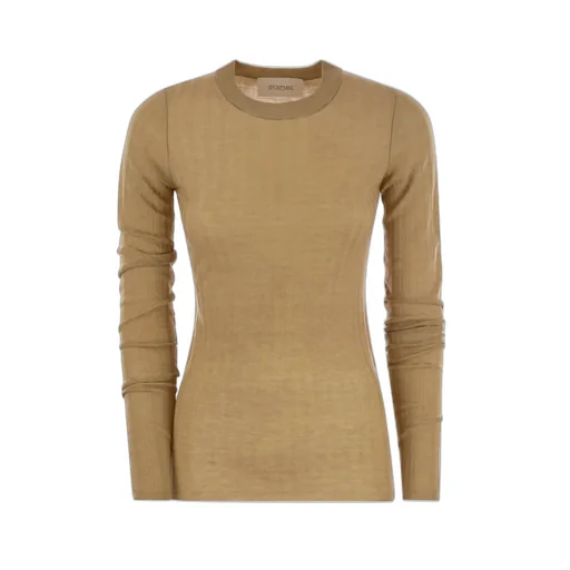 Ribbed Long Sleeve Top