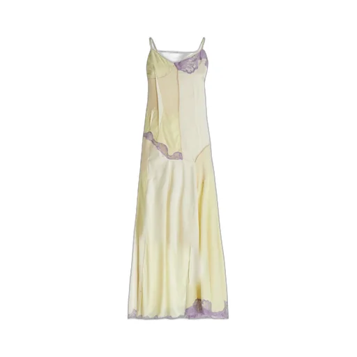 Patchwork Slip Dress