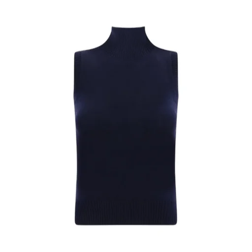 Sleeveless Turtleneck