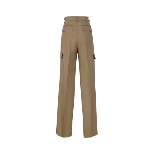 Pleated Cargo Trousers