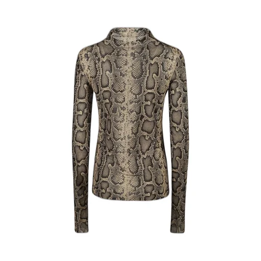 Long Sleeve Mock Neck Top