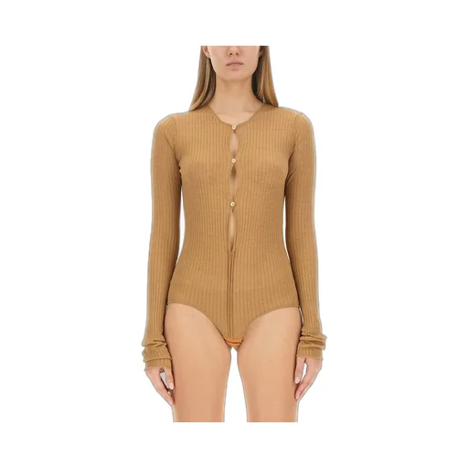 Ribbed Knit Bodysuit
