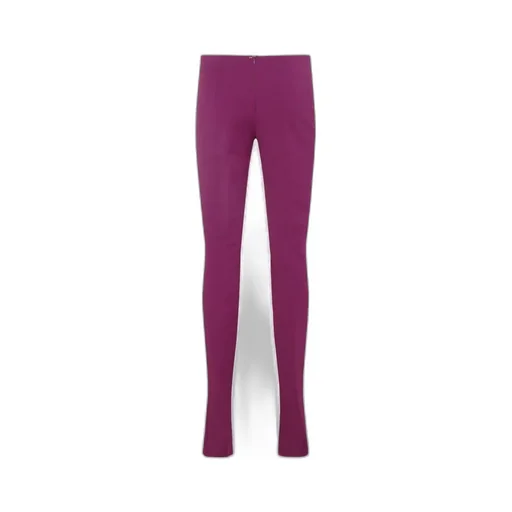 High-Rise Split-Hem Trousers