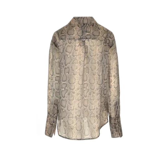Printed Silk Shirt