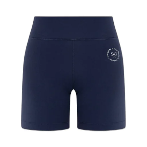 Logo Print Bike Shorts