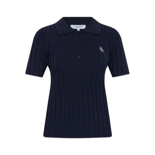 Ribbed Polo Shirt