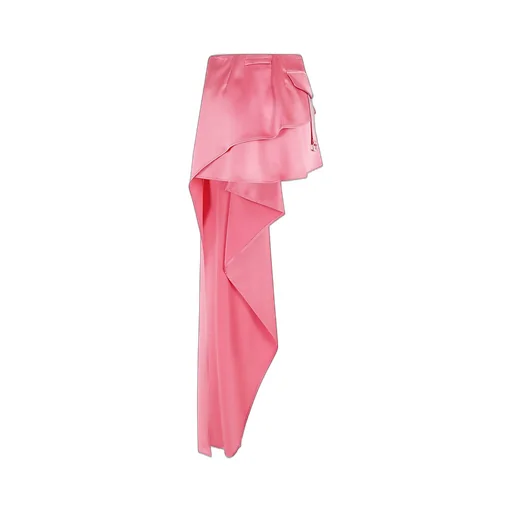 Asymmetric Draped Skirt