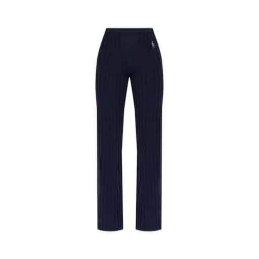 Ribbed Flare Pants