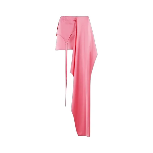 Asymmetric Draped Skirt