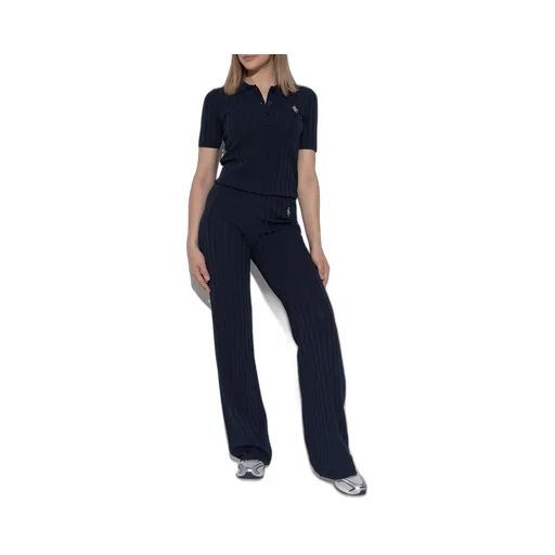 Ribbed Flare Pants