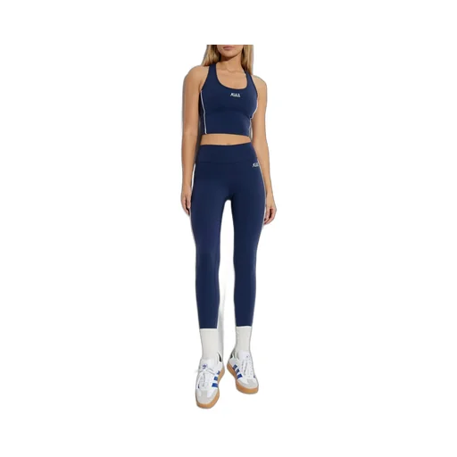 Sporty & Rich Logo Print Sports Bra