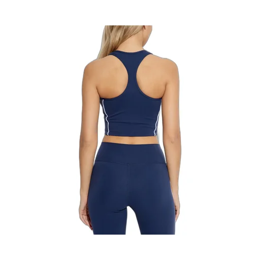 Sporty & Rich Logo Print Sports Bra