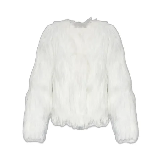 Faux Fur Cropped Jacket