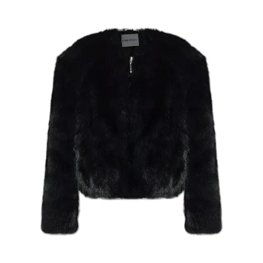 Faux Fur Bomber Jacket