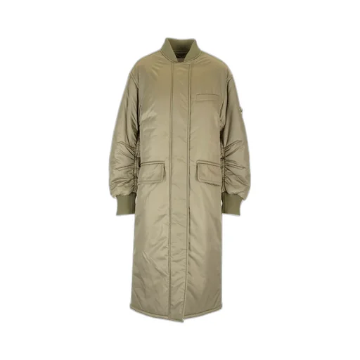 Long Bomber Coat