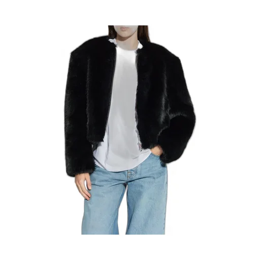 Faux Fur Bomber Jacket