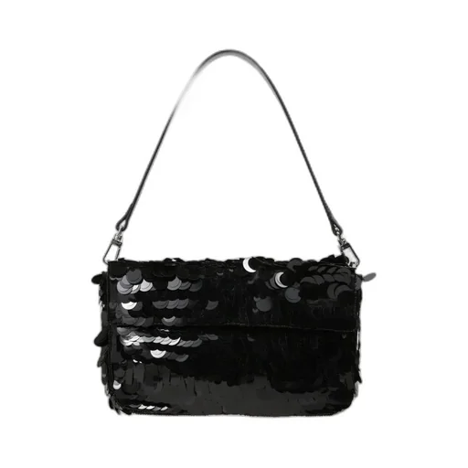 Sequined Shoulder Bag