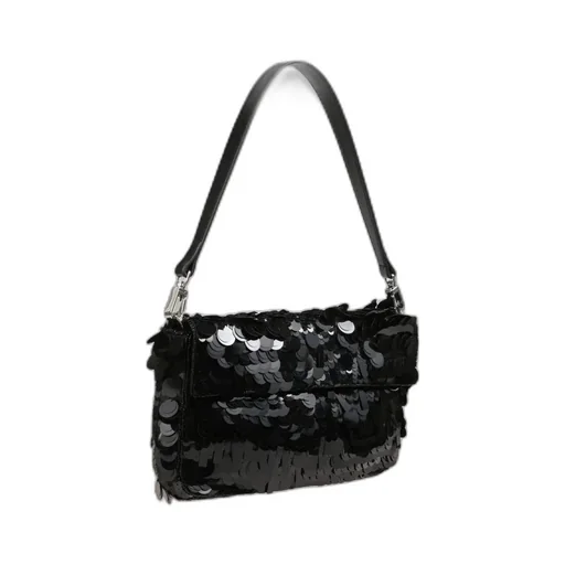 Sequined Shoulder Bag