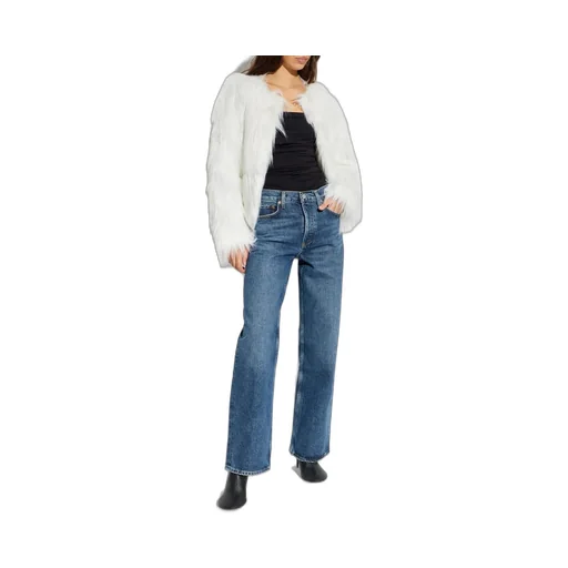 Faux Fur Cropped Jacket