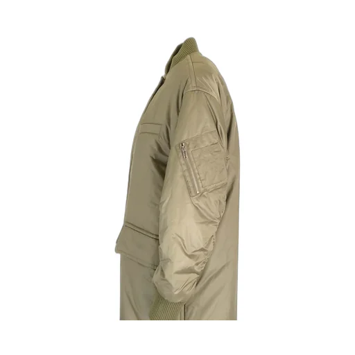 Long Bomber Coat