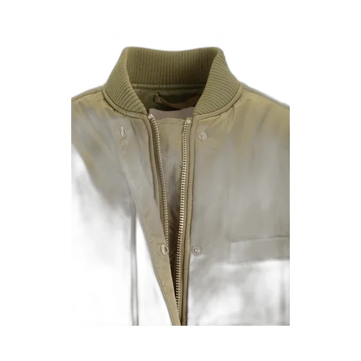 Long Bomber Coat