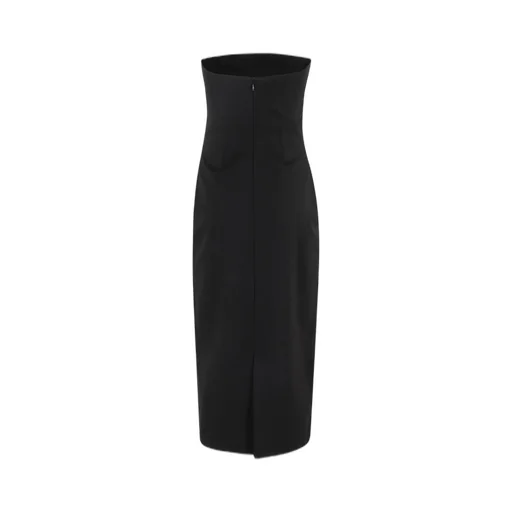 Strapless Midi Dress