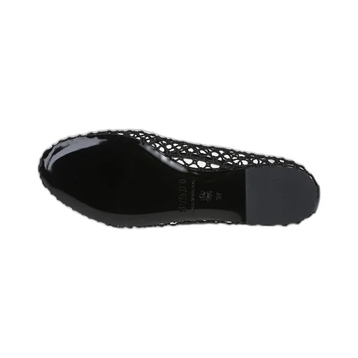 Fishnet Ballet Flats