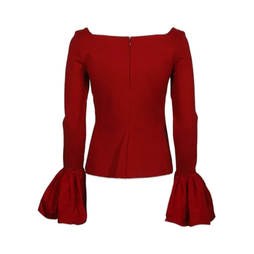 Top With Bell Sleeves