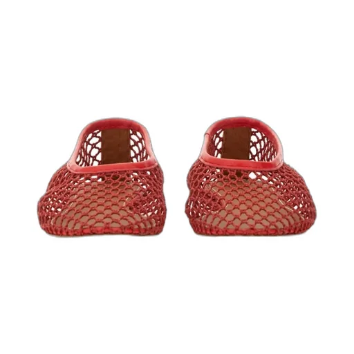 Fishnet Ballet Flats