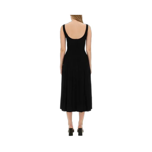 Ribbed Knit Midi Dress