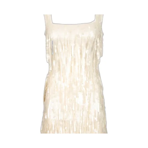 Sequin Fringe Mini Dress