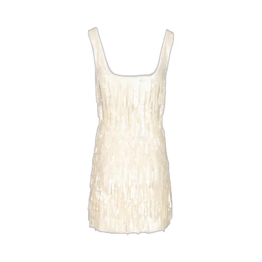 Sequin Fringe Mini Dress