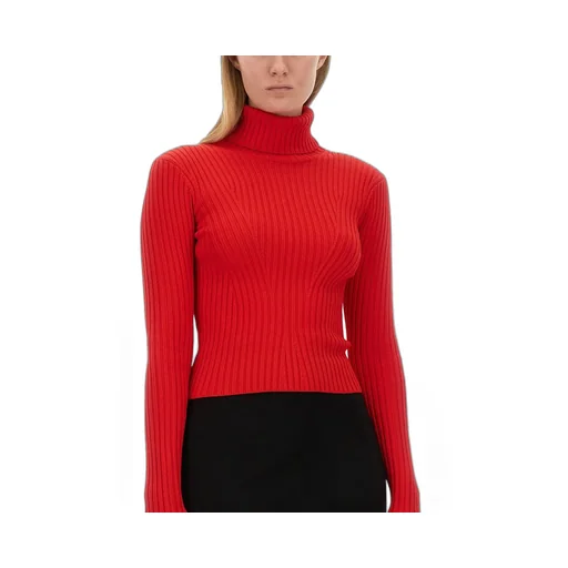 Ribbed Turtleneck Sweater