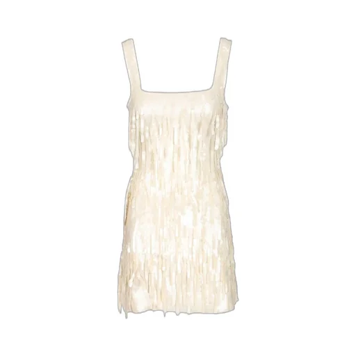 Sequin Fringe Mini Dress