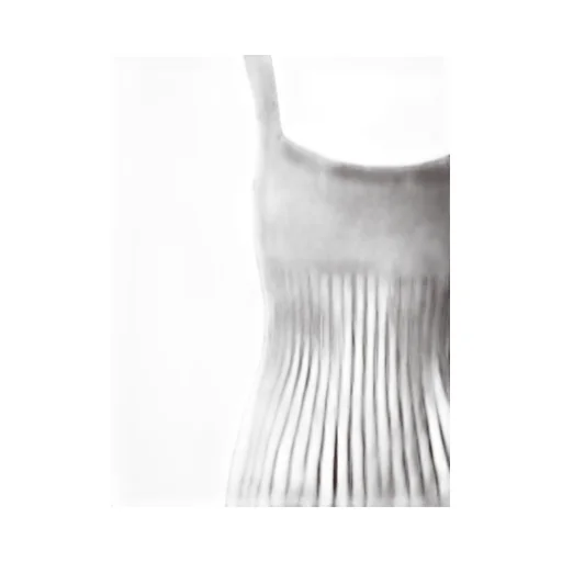 Pleated Knit Midi Dress