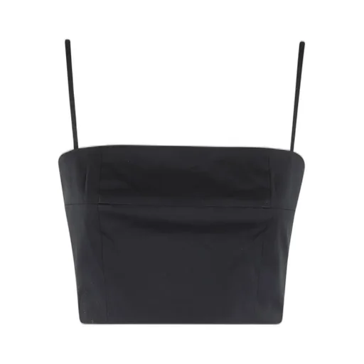 Strappy Square Neck Crop Top