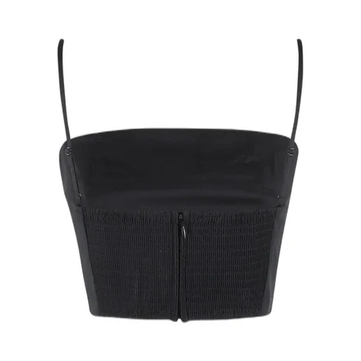 Strappy Square Neck Crop Top
