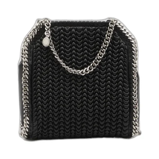 Stella Logo Quilted Shoulder Bag