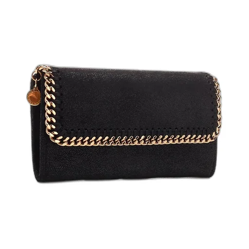 Stella Mccartney Falabella Shaggy Deer Wallet On Chain