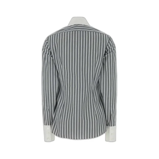 Striped Cotton Poplin Shirt