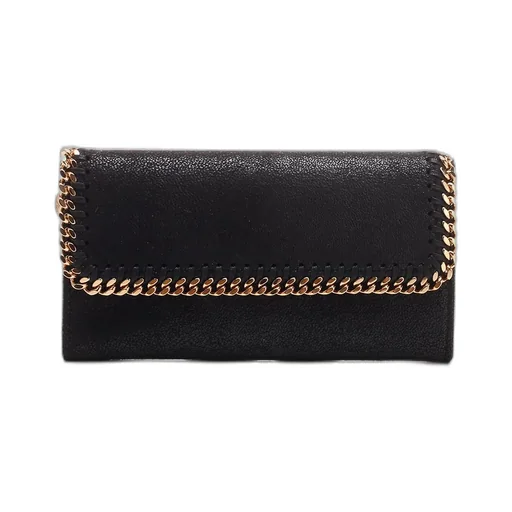 Stella Mccartney Falabella Shaggy Deer Wallet On Chain
